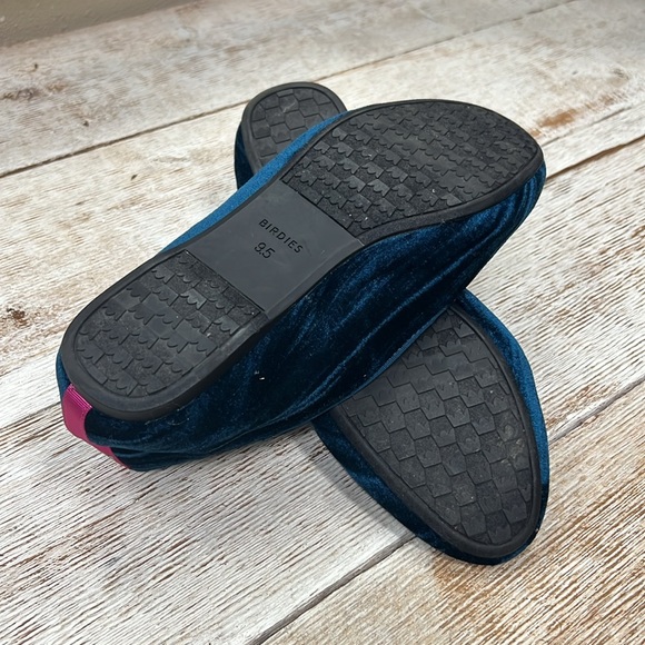 Birdies The Swan Velvet Slip On Shoes - Picture 7 of 7